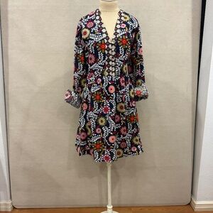 BODEN RUFFLE MINI DRESS size 16